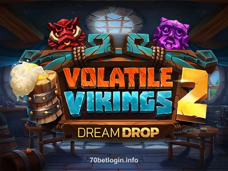 Imagem do Jogo Volatile Vikings 2 Dream Drop no 70bet